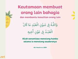 Keutamaan Membuat Orang Lain Bahagia dalam Islam