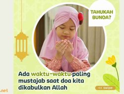 Inilah Waktu yang Mustajab untuk Berdoa