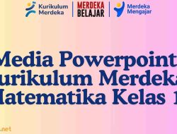Media PowerPoint Kurikulum Merdeka Matematika Kelas 1