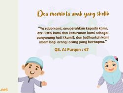 8 Doa Minta Anak yang Sholeh dan Sholehah dalam Arab dan Terjemahannya