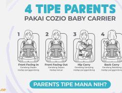 Inilah 4 Cara Pakai Baby Carrier yang Tepat untuk Kenyamanan Bayi dan Ibu